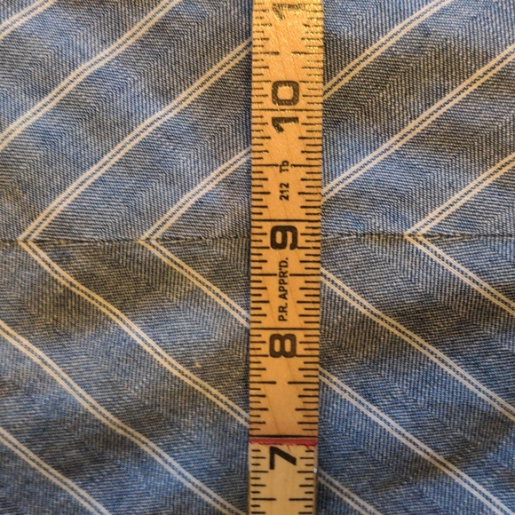 JCrew Women's Size 4 Sleeveless Career Wear Chevron Stripe One Piece Lined Dress - Picture 13 of 16